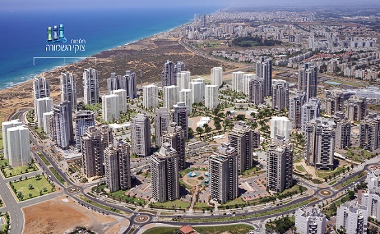 מיקום בקו ראשון לים (יח"ץ שיכון ובינוי)